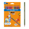 KREDKI OŁÓWKOWE BIC KIDS ECO EVOLUTION STRIPES 9505241 MIX*18