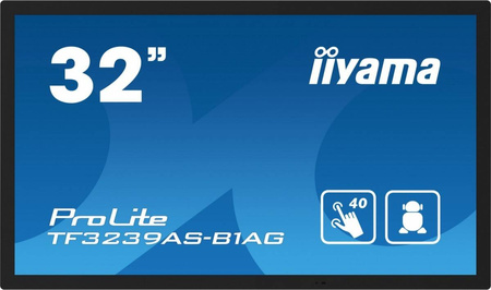 IIYAMA MONITOR 32 CALE TF3239AS-B1AG,IPS,FHD,HDMIX2,DP,RJ45,3XUSB,2X10W, ANDROID,24/7,IP65