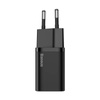 Ładowarka sieciowa BASEUS Super Si 20W + USB-C-Lightning 1m (czarna)
