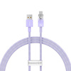 KABEL SZYBKIEGO ŁADOWANIA BASEUS USB DO USB-C 6A,1M (FIOLETOWY)