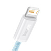 KABEL USB DO LIGHTNING BASEUS DYNAMIC, 2.4A, 1M (NIEBIESKI)
