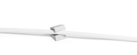 KLIPS NA KABEL SAMOPRZYLEPNY DURABLE CAVOLINE CLIP PRO 504210 SZARY 6 SZTUK