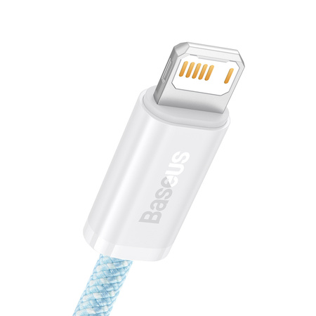 KABEL USB DO LIGHTNING BASEUS DYNAMIC, 2.4A, 2M (NIEBIESKI)