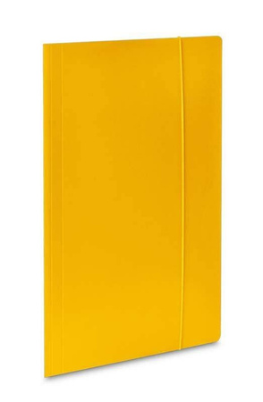 Teczka z gumką A4 VAUPE ECO 319/08 żółta tektura 380g/m2 20mm