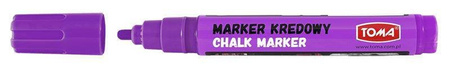 Marker kredowy TOMA 292 TO-292 9 2 fioletowy okrągła 4.5mm
