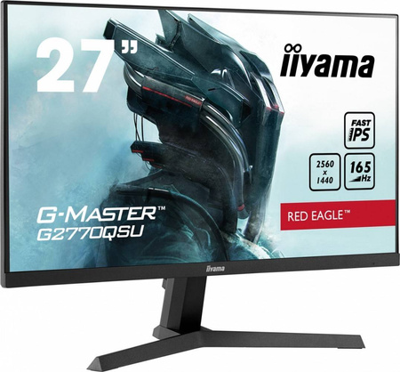 IIYAMA MONITOR 27 CALI G2770QSU-B1 0.5MS, IPS, DP, HDMI, 165HZ, 400CD/M2, USBX2