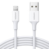 KABEL LIGHTNING DO USB UGREEN 2.4A US155, 0.5M (BIAŁY)