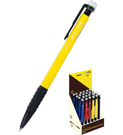 OŁÓWEK AUTOMATYCZNY Z GUMKĄ GRAND GR-123 160-1861 0.5