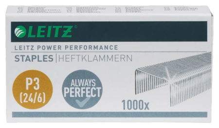 ZSZYWKI LEITZ P3 24/6 55700000 30 KART. 1000SZT.