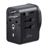 UNIWERSALNY ADAPTER PODRÓŻNY / ŁADOWARKA SIECIOWA UGREEN S550, 65W, 2X USB-C, 1X USB-A