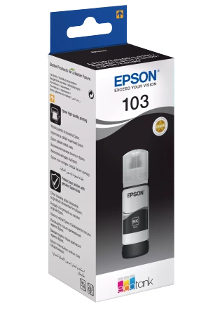 TUSZ ORYGINALNY EPSON 103 C13T00S14A CZARNY 65 ML