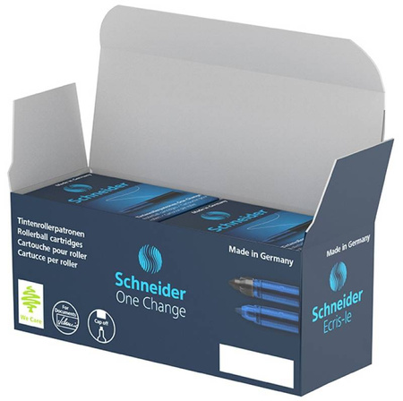 KARTRIDŻE DO PIÓR SCHNEIDER ONE CHANGE CZARNE 5SZT