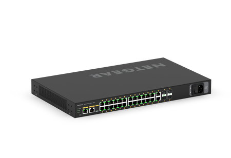 NETGEAR SWITCH M4250-26G4F-POE+ GSM4230P 24XGE POE+ 4XSFP