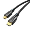 KABEL HDMI 2.1 VENTION AANBH, 2M, 8K 60HZ/ 4K 120HZ (CZARNY)