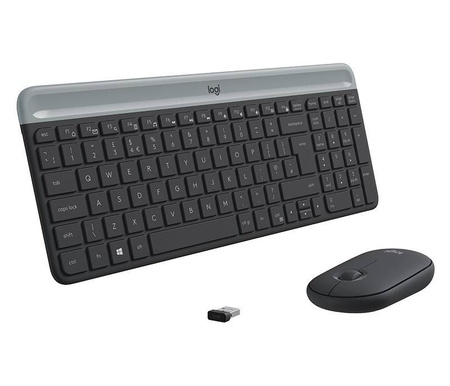 ZESTAW KLAWIATURA I MYSZ BEZPRZEWODOWA MEMBRANOWA LOGITECH MK470 920-009204