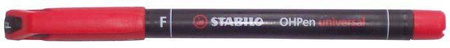 FOLIOPIS STABILO OHPEN 842/40 CZERWONY F - 0.7