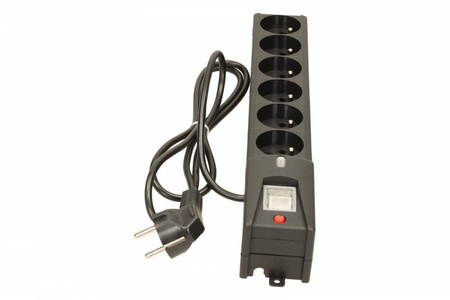 LESTAR LISTWA PRZECIWPRZEPIĘCIOWA LX 610, 1L, 1.5M, CZARNA