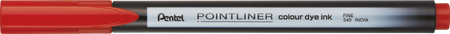 CIENKOPIS PENTEL POINTLINER S40-B CZERWONY 0.4 MM