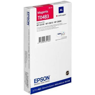 TUSZ ORYGINALNY EPSON T04B34 C13T04B340 MAGENTA 4600 STRON
