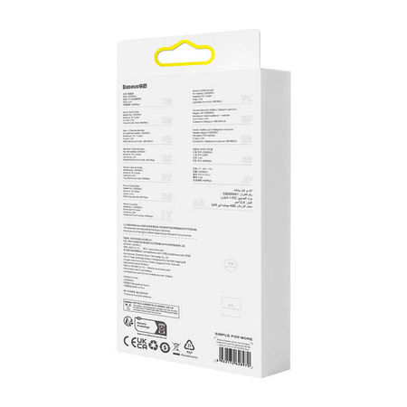 Kabel szybko ładujący Baseus Explorer USB do Lightning 2.4A 1M (niebieski)