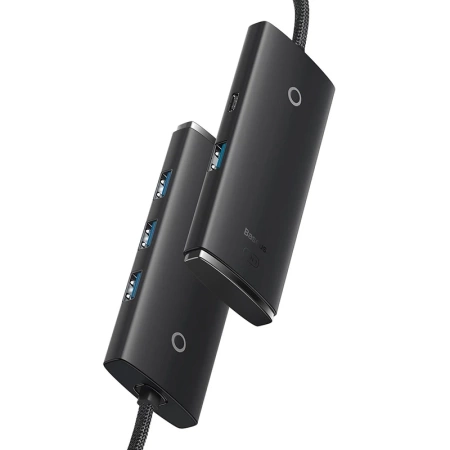 HUB USB - C Baseus Lite 4-portowy  (25CM)
