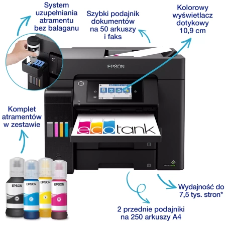 URZĄDZENIE WIELOFUNKCYJNE MFP EPSON L6570 ITS 4IN1 A4/32PPM/(W)LAN/ADF/2S-SCAN