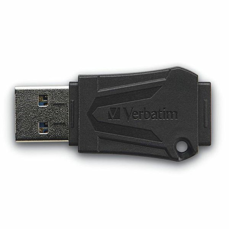 VERBATIM USB FLASH DISK, USB 2.0, 64GB, TOUGHMAX, CZARNY, 49332, USB A, KOMPOZYT KYRONMAX(TM)