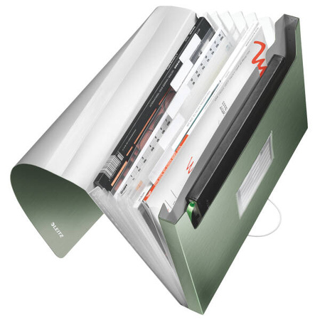 TECZKA SEGREGUJĄCA A4 LEITZ STYLE 39570053 PISTACJOWA ZIELEŃ 6 PRZEGRÓDEK