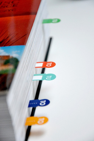 ZAKŁADKI INDEKSUJĄCE FOLIOWE 12X45MM SMART PET FRESH TOTU 5X25SZT