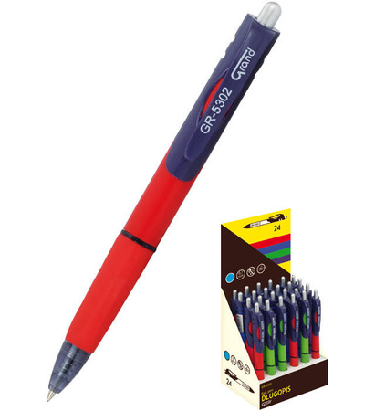 DŁUGOPIS AUTOMATYCZNY GRAND GR-5302 160-1973 NIEBIESKI 0.7