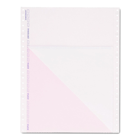 PAPIER SAMOKOPIUJĄCY 240 12'' EMERSON NADRUK ORYGINAŁ/KOPIA KOLOROWA KOPIA 1+1 900 SKŁADEK