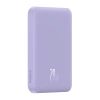 Magnetyczny mini powerbank Baseus 5000mAh 20W (fioletowy)