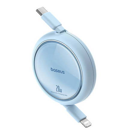 Kabel BASEUS Free2Pull USB-C-Lightning 1m 20W (niebieski)