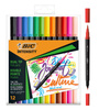 PISAKI DWUSTRONNE BIC INTENSITY DUAL TIP PASTEL 989695 MIX*12