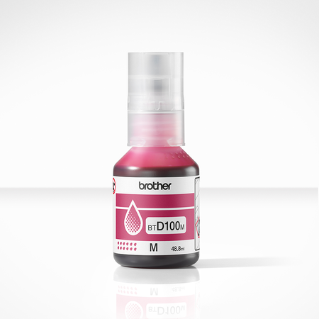 BROTHER ORYGINALNY INK / TUSZ BTD100M, MAGENTA, 5000S, 48.8ML