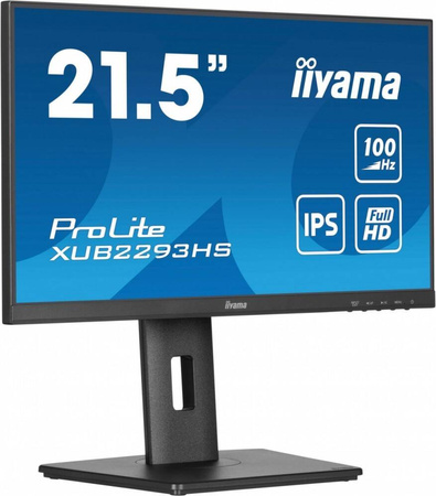 IIYAMA MONITOR 22 CALE XUB2293HS-B6 IPS,HDMI,DP,HAS(150MM)