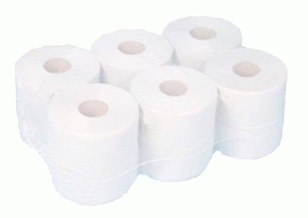 PAPIER TOALETOWY DWUWARSTWOWY CELULOZOWY JUMBO BIAŁY 100M 12 SZT.