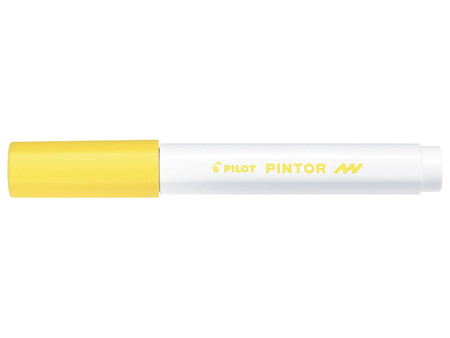 MARKER PERMANENTNY PILOT PINTOR F ŻÓŁTY OKRĄGŁA