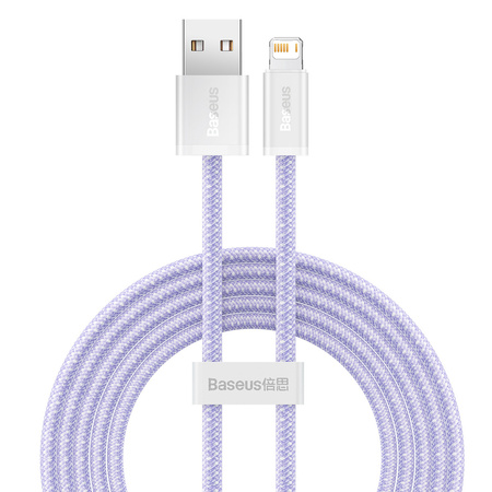 Kabel BASEUS Dynamic USB-A-Lightning 2m (fioletowy)