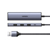 Hub UGREEN 5w1 Adapter, USB do 4x USB 3.0  CM473-20805 (szary)