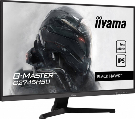 IIYAMA MONITOR G-MASTER G2745HSU-B1 27 CALI G2745HSU-B1 IPS,FHD,100HZ,1MS,2XUSB,2X2W,FREESYNC