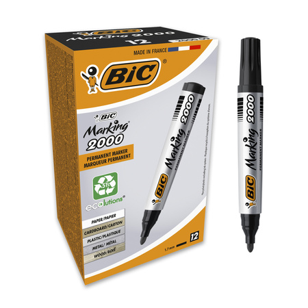 Marker permanentny BIC 2000 8209153 czarny