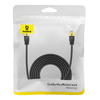 KABEL SIECIOWY BASEUS HIGH SPEED, ETHERNET RJ45, 10 GB, CAT.7, 5M (CZARNY)