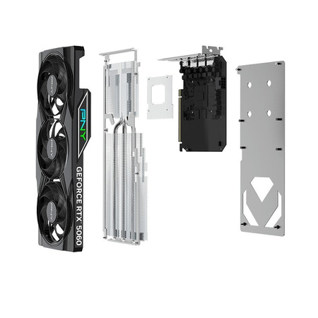 PNY Karta graficzna GeForce RTX 5060 OC 8GB RGB VCG50608TFXXPB1-O