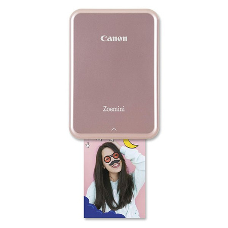 Canon ZINK Photo Paper, ZINK, foto papier, bez marginesu typ połysk, Zero Ink typ 3214C002, biały, 5x7,6cm, 2x3", 20 szt., termo,C