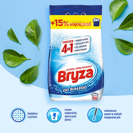 PROSZEK  DO BIAŁYCH UBRAŃ BRYZA 4W1 5,85KG