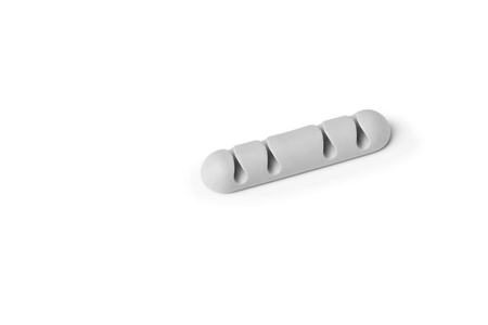 KLIPS NA KABEL SAMOPRZYLEPNY DURABLE CAVOLINE CLIP 504010 SZARY 2 SZTUKI