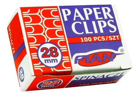 SPINACZE OKRĄGŁE 28MM FIAN RZ28 CYNK PUDEŁKO 100SZT