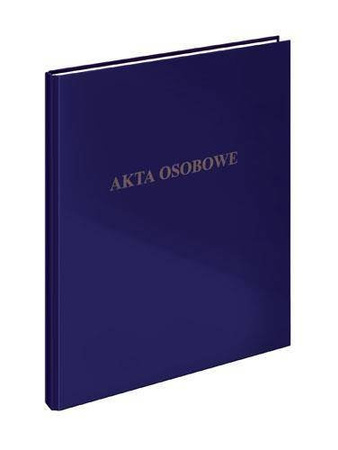 Teczka do akt osobowych VAUPE 030/03 niebieska 2R/20mm