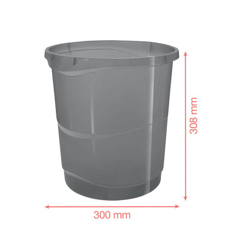 KOSZ NA ŚMIECI ESSELTE COLOUR'BREEZE 628461 KORALOWY 14L